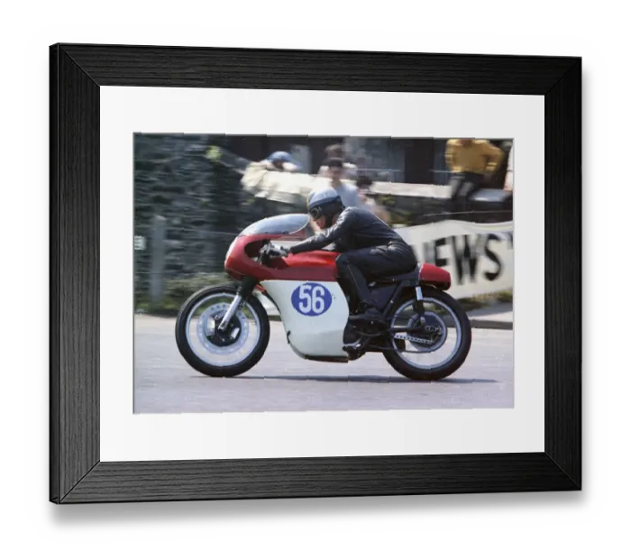 Framed Print : Dave Croxford (AJS) 1967 Junior TT Framed Print : Dave Croxford (AJS) 1967 Junior TT