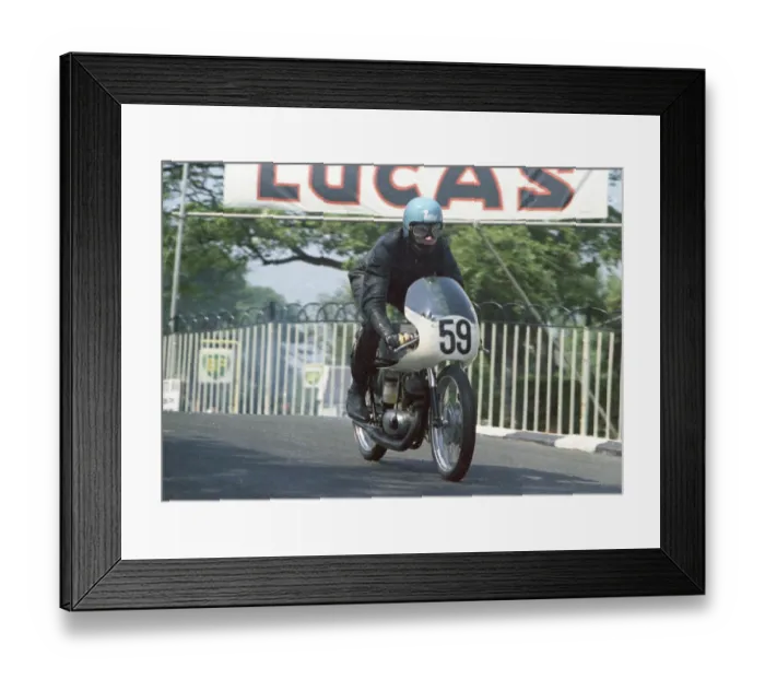 Framed Print : Fred Cripps (BSA) 1967 Ultra Lightweight TT Framed Print : Fred Cripps (BSA) 1967 Ultra Lightweight TT