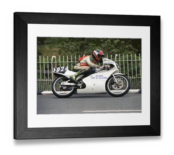 Framed Print : Cathal Crowe (Honda) 1990 Ultra Lightweight TT Framed Print : Cathal Crowe (Honda) 1990 Ultra Lightweight TT