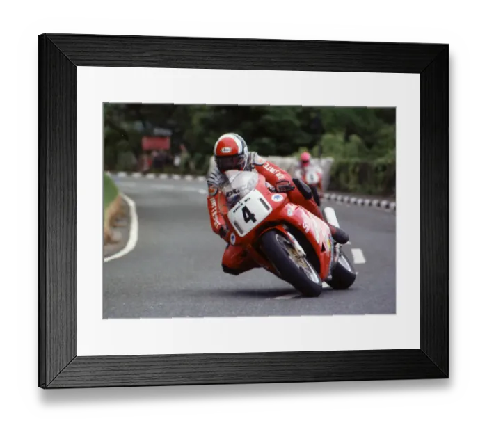 Framed Print : Steve Cull (Ducati) 1990 Formula One TT Framed Print : Steve Cull (Ducati) 1990 Formula One TT