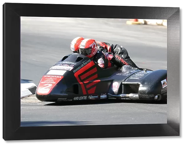 Nick Crowe & Mark Cox (LCR Honda) 2008 Sidecar TT