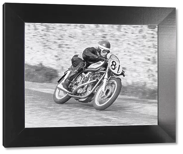 Ken James (Norton) 1952 Senior Manx Grand Prix