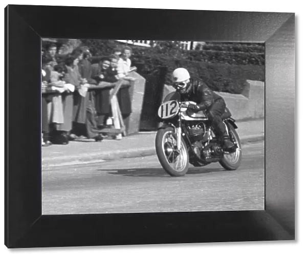 Tony Jenkins (Norton) 1956 Senior Manx Grand Prix