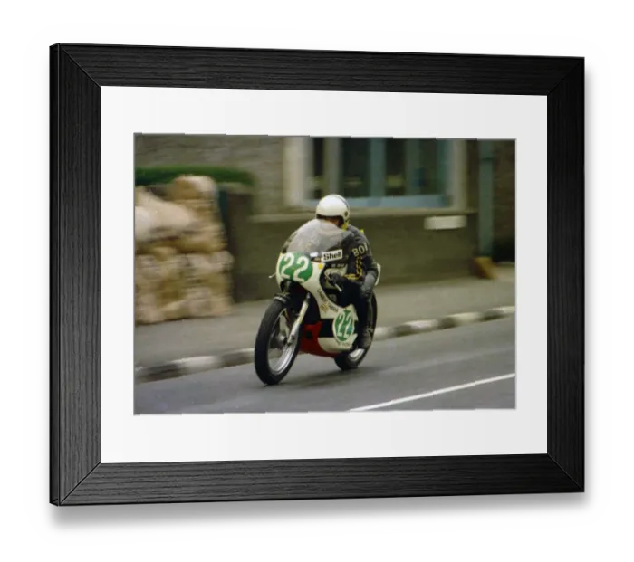 Framed Print : Bob Jackson (Lambert Yamaha) 1976 Lightweight Manx Grand Prix Framed Print : Bob Jackson (Lambert Yamaha) 1976 Lightweight Manx Grand Prix