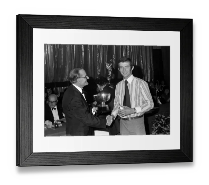 Framed Print : Nick Jefferies (Yamaha) 1974 Senior Manx Grand Prix Framed Print : Nick Jefferies (Yamaha) 1974 Senior Manx Grand Prix