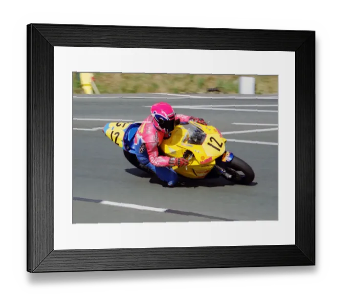 Framed Print : Andy Jackson (Honda) 2003 Senior Manx Grand Prix Framed Print : Andy Jackson (Honda) 2003 Senior Manx Grand Prix