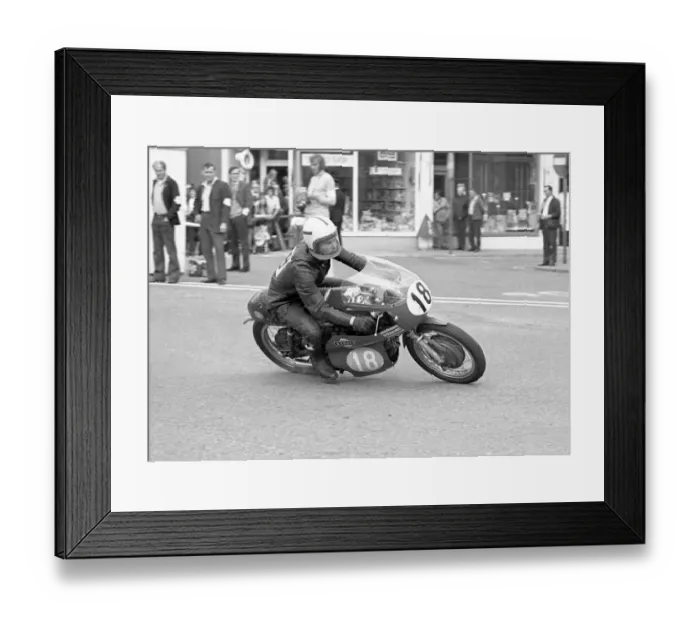 Framed Print : Patrick James (Aermacchi) 1973 Junior Manx Grand Prix Framed Print : Patrick James (Aermacchi) 1973 Junior Manx Grand Prix