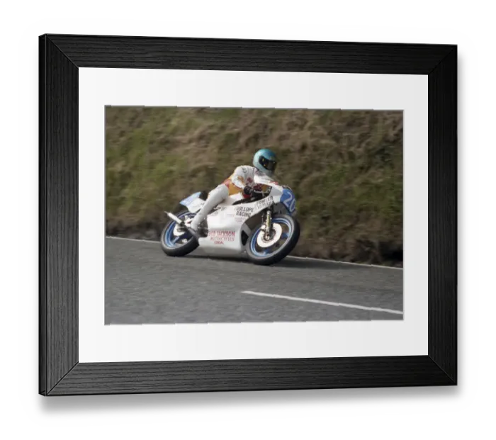 Framed Print : Alan Bud Jackson (Fowler Yamaha) 1986 Junior Manx Grand Prix Framed Print : Alan Bud Jackson (Fowler Yamaha) 1986 Junior Manx Grand Prix