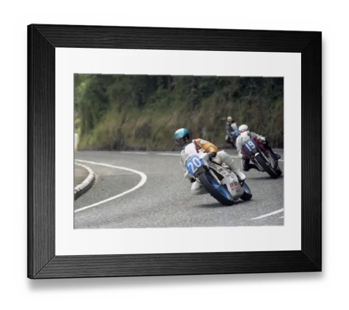 Framed Print : Alan Bud Jackson (Fowler Yamaha) 1986 Junior Manx Grand Prix Framed Print : Alan Bud Jackson (Fowler Yamaha) 1986 Junior Manx Grand Prix