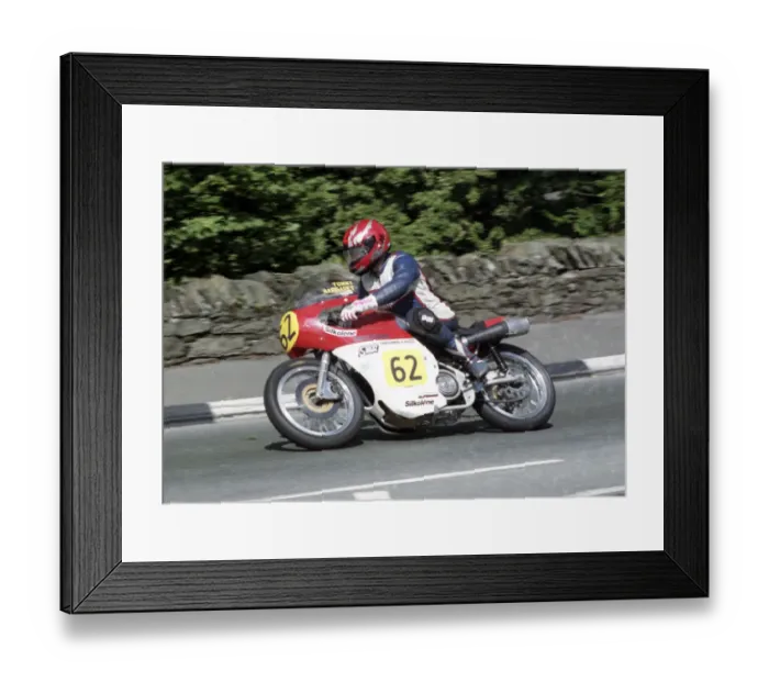 Framed Print : Brian Jones (Seeley) 1994 Senior Classic Manx Grand Prix Framed Print : Brian Jones (Seeley) 1994 Senior Classic Manx Grand Prix