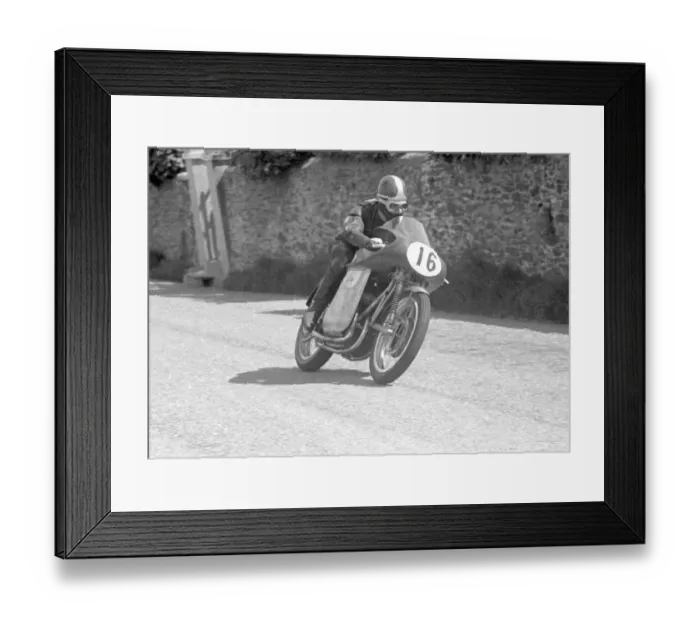 Framed Print : Dickie Dale (MV) 1954 Junior TT Framed Print : Dickie Dale (MV) 1954 Junior TT