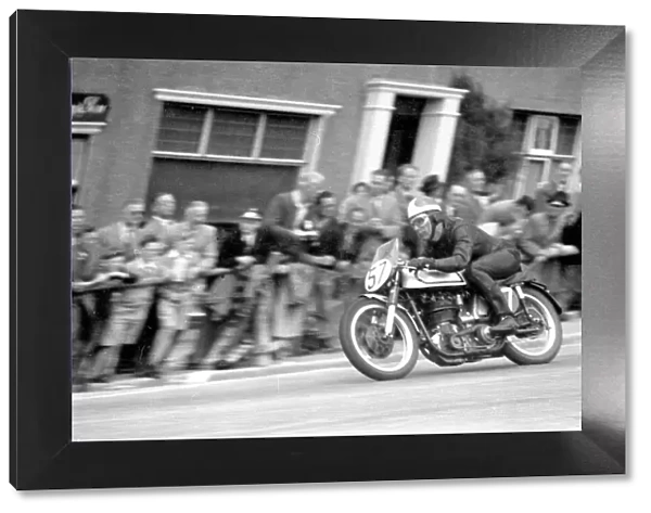 Peter Davey (Norton) 1955 Senior TT