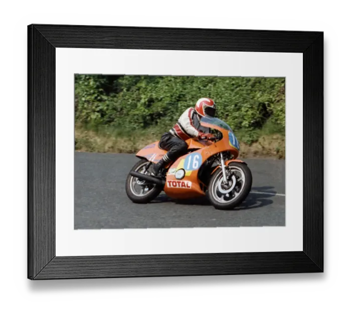 Framed Print : Pete Davies (Laverda) 1978 Formula Two TT Framed Print : Pete Davies (Laverda) 1978 Formula Two TT