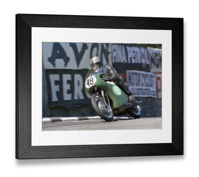 Framed Print : Dennis Trollope (Honda) 1968 Lightweight TT Framed Print : Dennis Trollope (Honda) 1968 Lightweight TT
