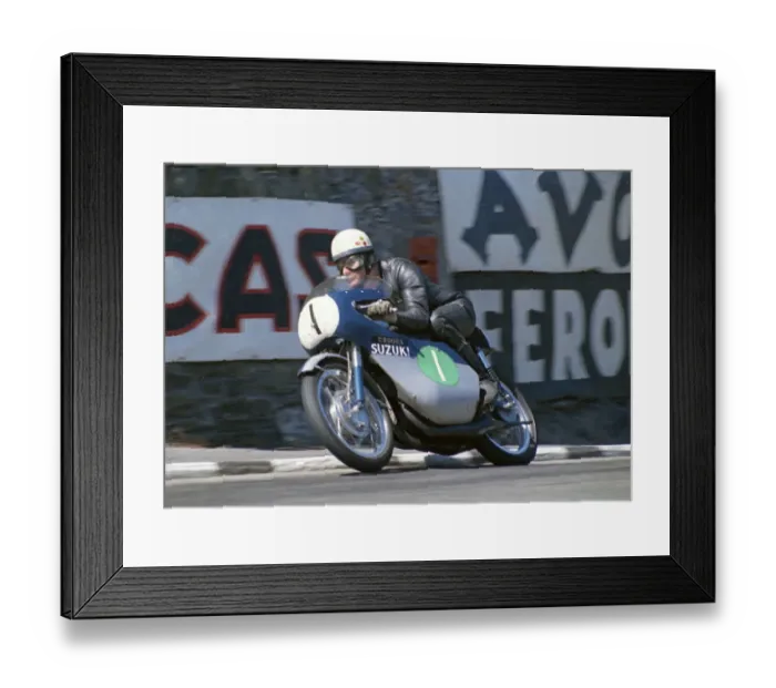 Framed Print : Malcolm Uphill (Crooks Suzuki) 1968 Lightweight TT Framed Print : Malcolm Uphill (Crooks Suzuki) 1968 Lightweight TT
