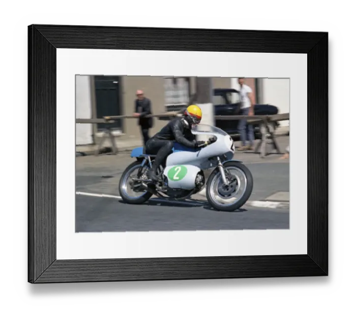 Framed Print : Derek Woodman (Aermacchi) 1968 Lightweight TT Framed Print : Derek Woodman (Aermacchi) 1968 Lightweight TT