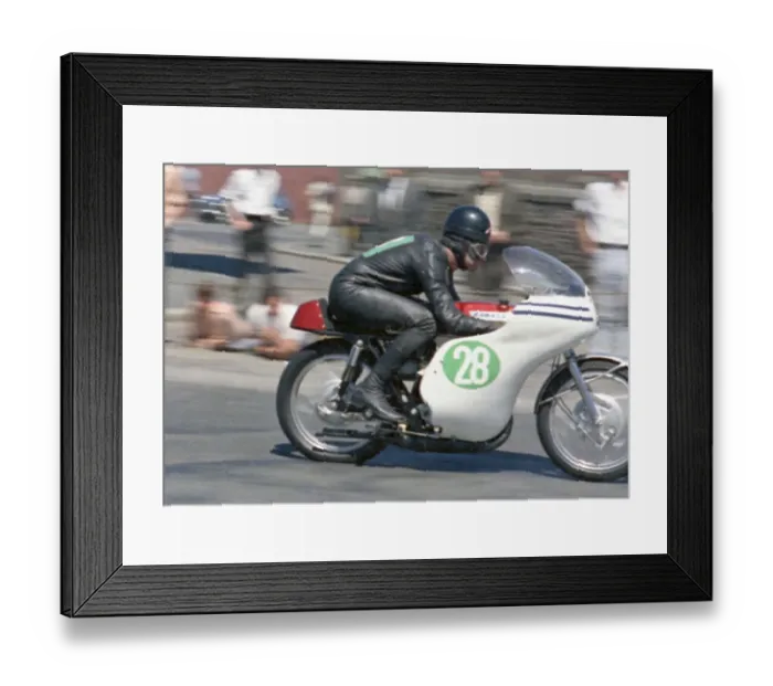 Framed Print : Tony Godfrey (Kawasaki) 1968 Lightweight TT Framed Print : Tony Godfrey (Kawasaki) 1968 Lightweight TT