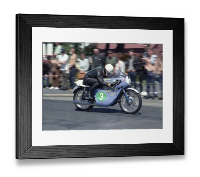 Framed Print : Barry Smith (Thomson Suzuki) 1968 Lightweight TT Framed Print : Barry Smith (Thomson Suzuki) 1968 Lightweight TT