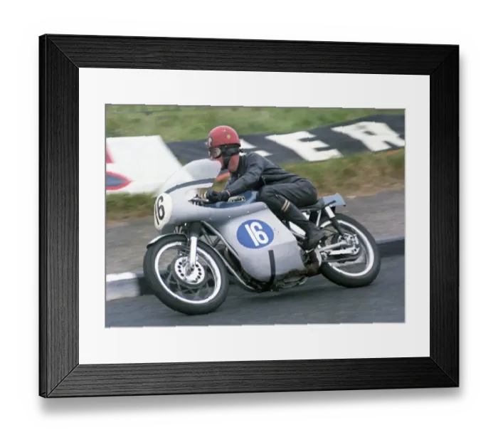Framed Print : John Cooper (Seeley) 1968 Junior TT Framed Print : John Cooper (Seeley) 1968 Junior TT
