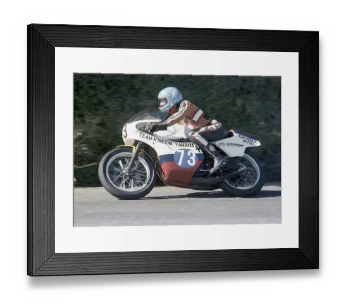 Framed Print : Norman Kneen (Yamaha) 1979 Junior Manx Grand Prix Framed Print : Norman Kneen (Yamaha) 1979 Junior Manx Grand Prix