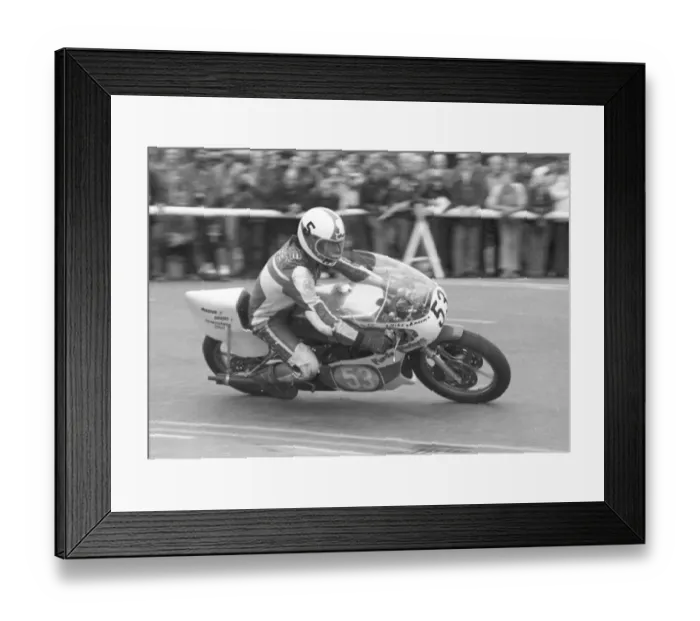 Framed Print : Mike Kneen (Yamaha) 1980 Junior Manx Grand Prix Framed Print : Mike Kneen (Yamaha) 1980 Junior Manx Grand Prix