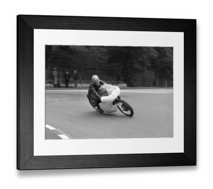 Framed Print : T Neil Kelly (AJS) 1962 Junior Manx Grand Prix Framed Print : T Neil Kelly (AJS) 1962 Junior Manx Grand Prix