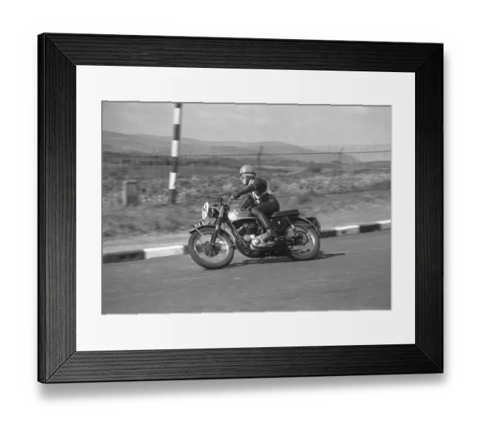 Framed Print : T Neil Kelly (BSA Travelling marshal) 1963 Manx Grand Prix Framed Print : T Neil Kelly (BSA Travelling marshal) 1963 Manx Grand Prix