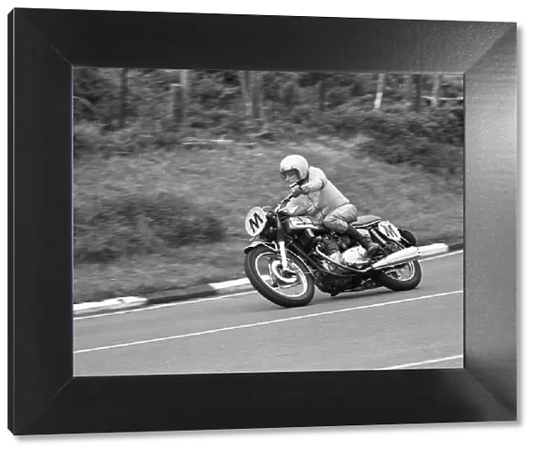 Alan Kipper Killip (Triumph Travelling marshal) 1975 Manx Grand Prix