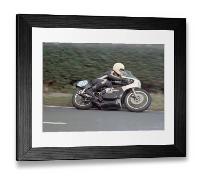 Framed Print : Richard Kneen (Yamaha) 1984 Junior Manx Grand Prix Framed Print : Richard Kneen (Yamaha) 1984 Junior Manx Grand Prix