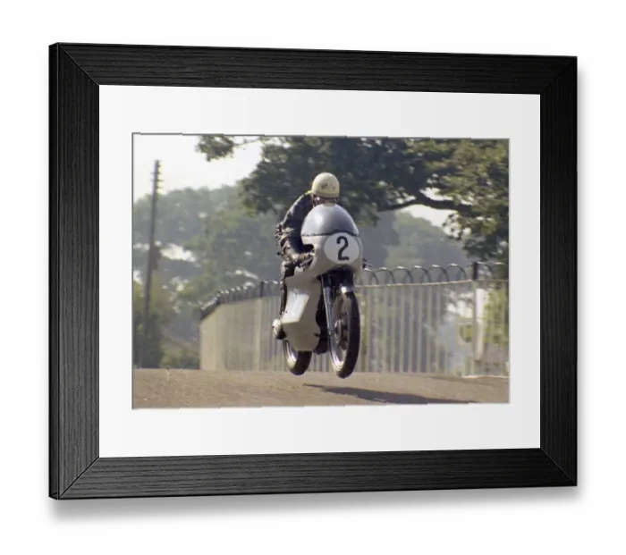 Framed Print : George Kirk (AJS) 1971 Junior Manx Grand Prix Framed Print : George Kirk (AJS) 1971 Junior Manx Grand Prix