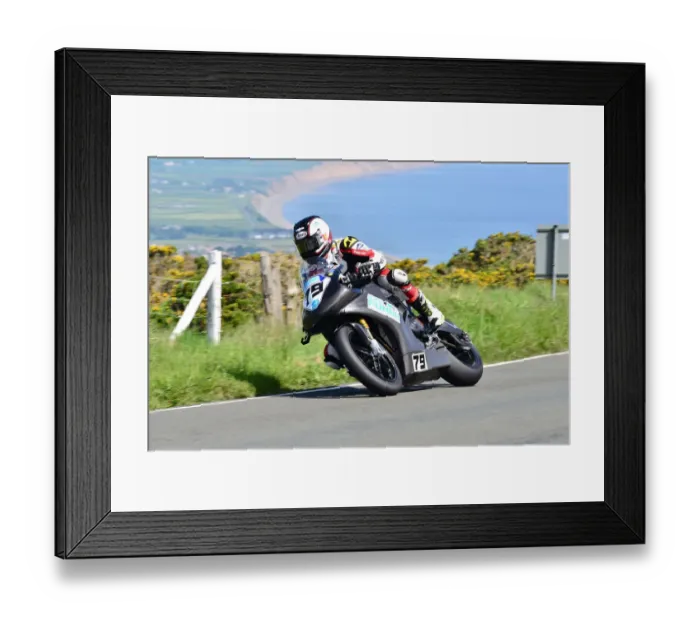 Framed Print : Brandon Cretu (EBR) 2014 Superbike TT Framed Print : Brandon Cretu (EBR) 2014 Superbike TT