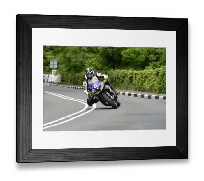 Framed Print : Mark Miller (VercarMoto R6e) 2014 TT Zero Framed Print : Mark Miller (VercarMoto R6e) 2014 TT Zero