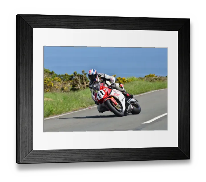 Framed Print : Dan Stewart (Honda) 2014 Superbike TT Framed Print : Dan Stewart (Honda) 2014 Superbike TT