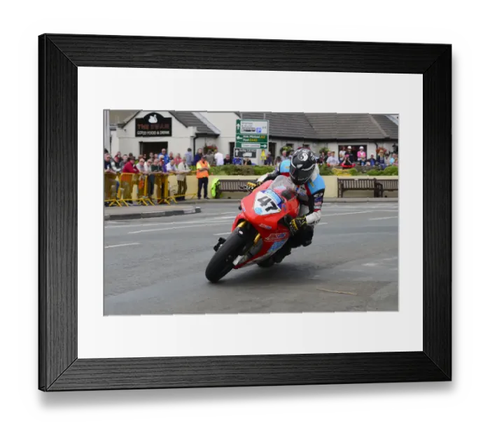 Framed Print : Mark Miller (EBR) 2014 Senior TT Framed Print : Mark Miller (EBR) 2014 Senior TT