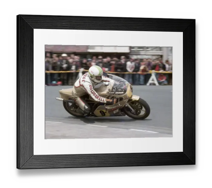 Framed Print : Alex George (Suzuki) 1979 Senior TT Framed Print : Alex George (Suzuki) 1979 Senior TT