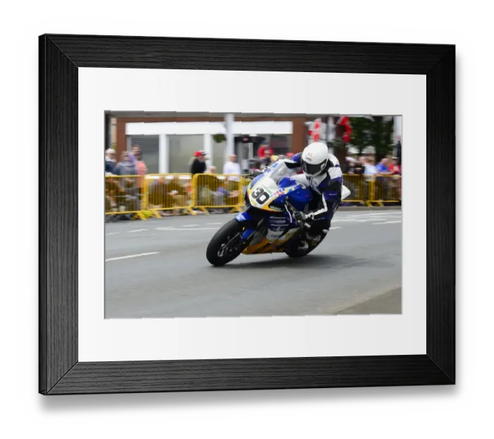 Framed Print : Brian McCormack (TAG Honda) 2014 Senior TT Framed Print : Brian McCormack (TAG Honda) 2014 Senior TT