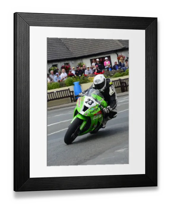 Framed Print : Stefano Bonetti (Kawasaki) 2014 Senior TT Framed Print : Stefano Bonetti (Kawasaki) 2014 Senior TT