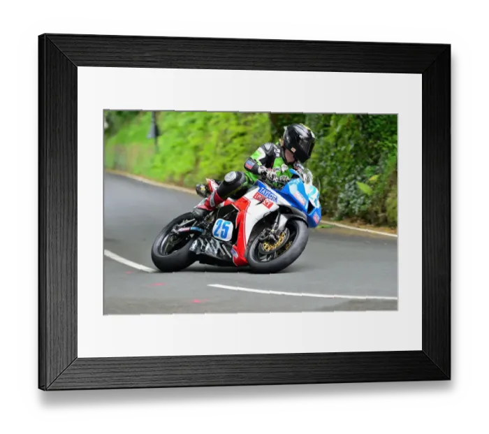 Framed Print : Ivan Lintin (Honda) 2014 Supersport TT Framed Print : Ivan Lintin (Honda) 2014 Supersport TT