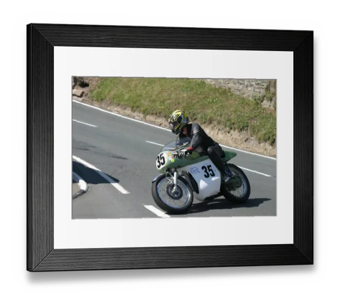 Framed Print : Mike Dunn (Greeves) 2007 Parade Lap Framed Print : Mike Dunn (Greeves) 2007 Parade Lap