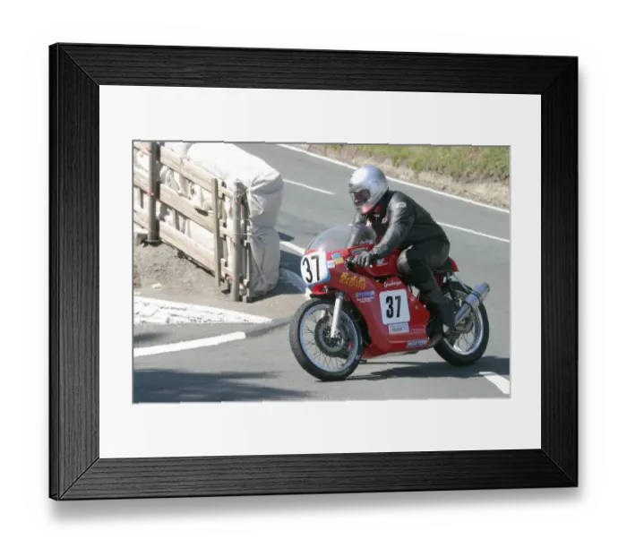 Framed Print : Alex George (Drixton Honda) 2007 Parade Lap