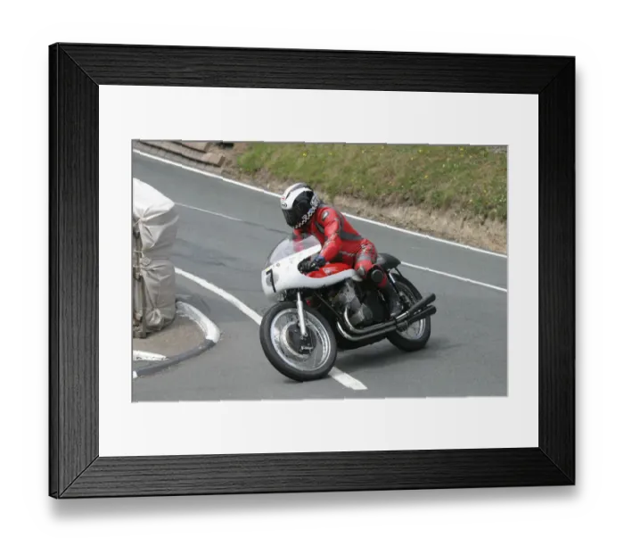 Framed Print : Phil Read (Gilera) 2007 Parade Lap Framed Print : Phil Read (Gilera) 2007 Parade Lap