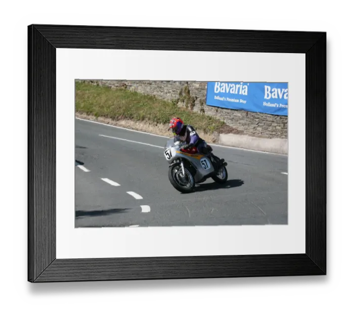 Framed Print : David Goodfellow (Honda) 2007 Parade Lap