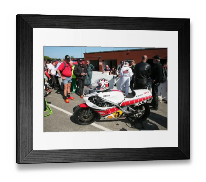 Framed Print : Bernard Murray (Yamaha) 2007 TT Parade Lap Framed Print : Bernard Murray (Yamaha) 2007 TT Parade Lap