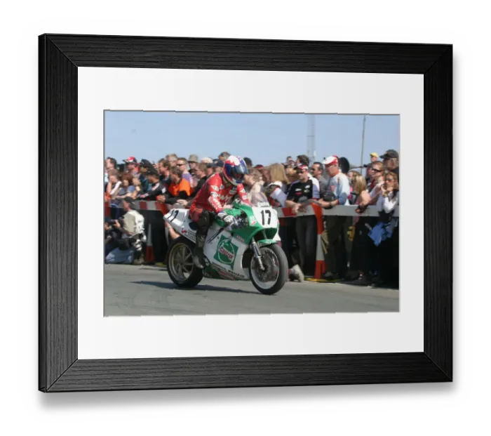 Framed Print : Nick Jeffries (Honda) 2007 TT Parade Lap Framed Print : Nick Jeffries (Honda) 2007 TT Parade Lap