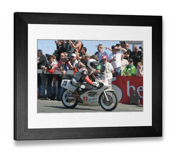Framed Print : Noel Clegg (Honda) 2007 TT Parade Lap Framed Print : Noel Clegg (Honda) 2007 TT Parade Lap