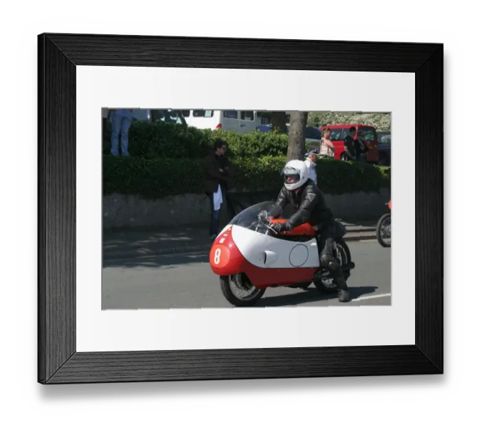 Framed Print : Willy Marewski (Gilera) 2007 TT Parade Lap Framed Print : Willy Marewski (Gilera) 2007 TT Parade Lap