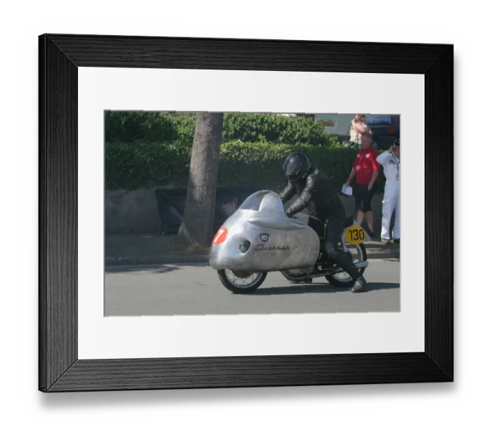 Framed Print : Klaus Held (NSU) 2007 TT Parade Lap Framed Print : Klaus Held (NSU) 2007 TT Parade Lap