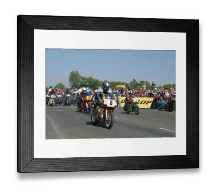 Framed Print : Johnny Rea (Millar Honda) 2007 TT Parade Lap Framed Print : Johnny Rea (Millar Honda) 2007 TT Parade Lap
