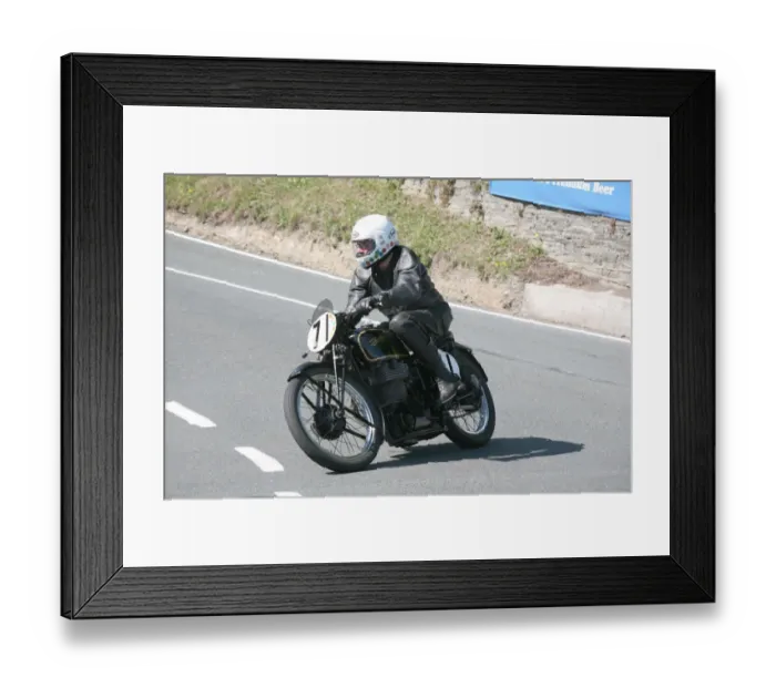 Framed Print : Ivan Rhodes (Velocette) 2007 Parade Lap Framed Print : Ivan Rhodes (Velocette) 2007 Parade Lap
