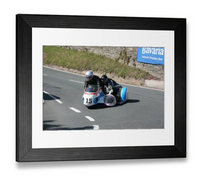 Framed Print : Axel Von Berg & Peter Cain (Busch BMW) 2007 Parade Lap Framed Print : Axel Von Berg & Peter Cain (Busch BMW) 2007 Parade Lap